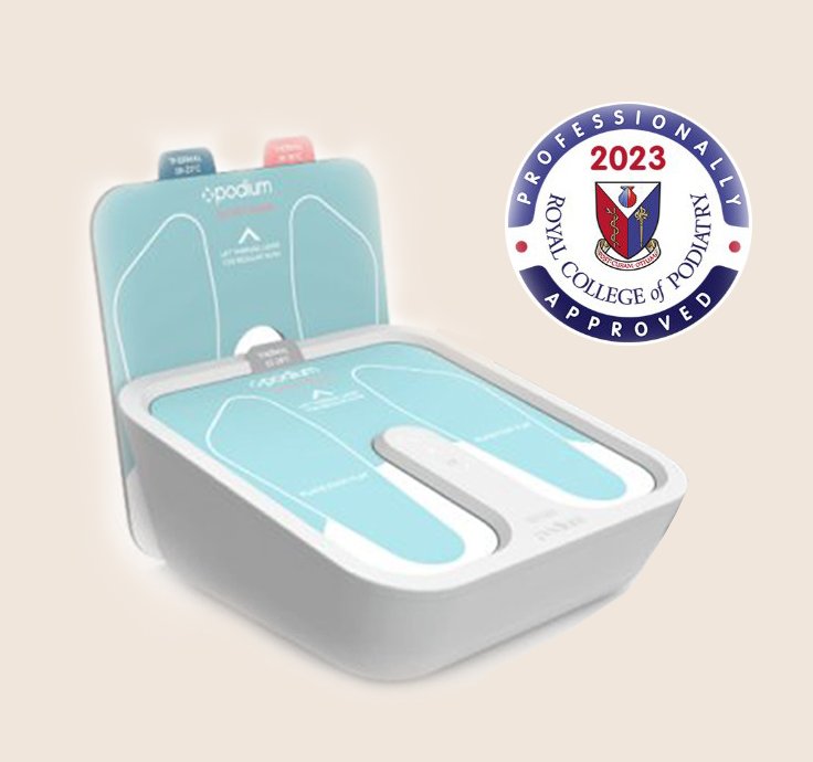 Image showing Podium and Accreditation by RCOP