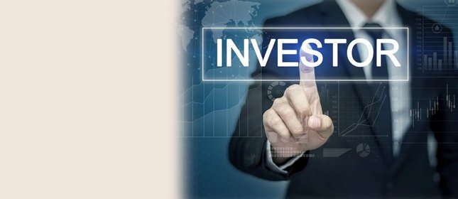Page header showing investor stereotype